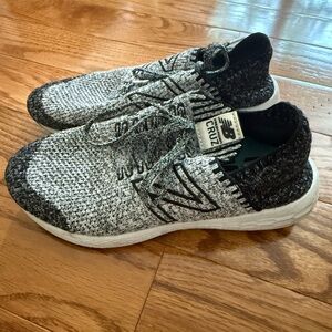 New Balance Monochrome Knit Running Shoes
